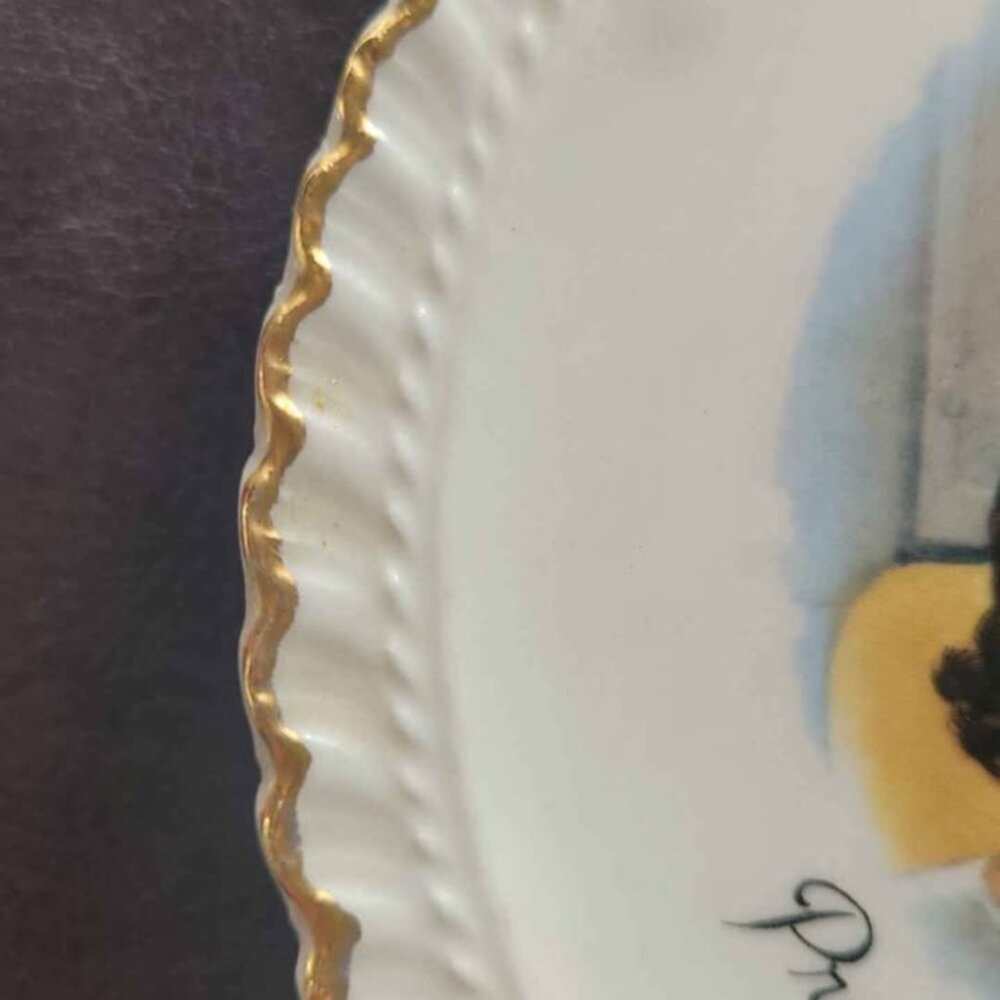 President Kennedy & Mrs Kennedy Platter